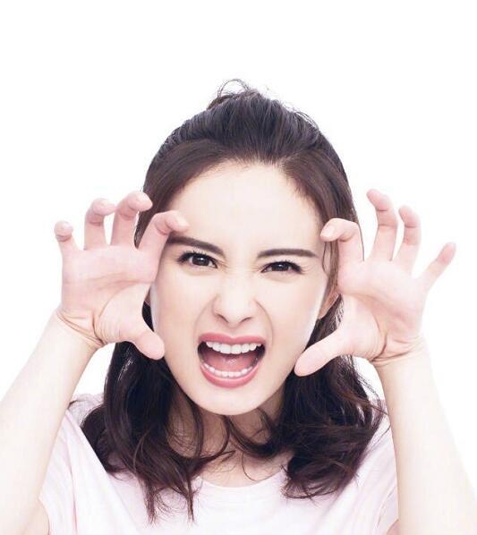 【杨幂】美图 俏皮九连拍 萌萌的小可爱 行走的表情包