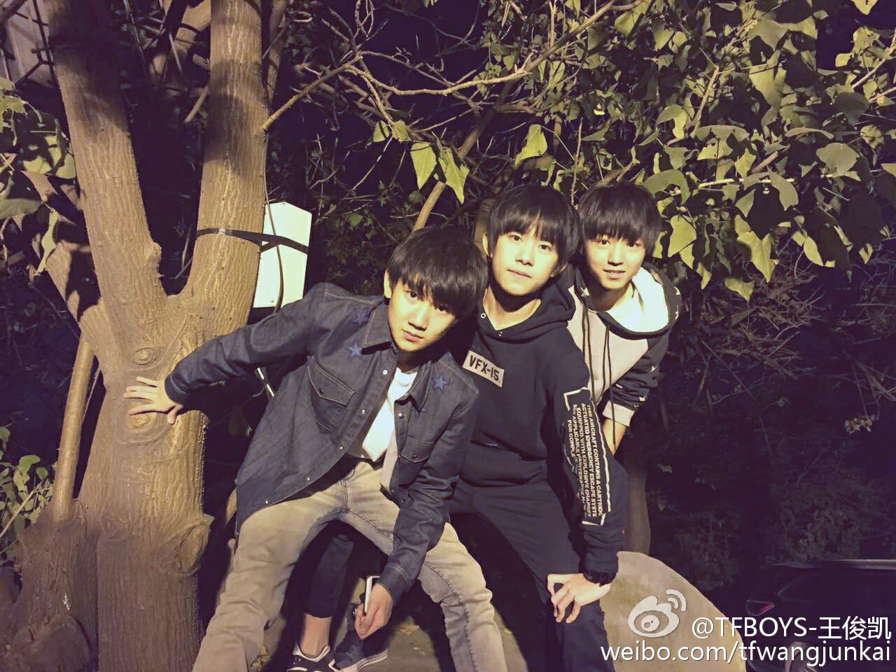 今天又是爱啵啵的一天#tfboys三人同行