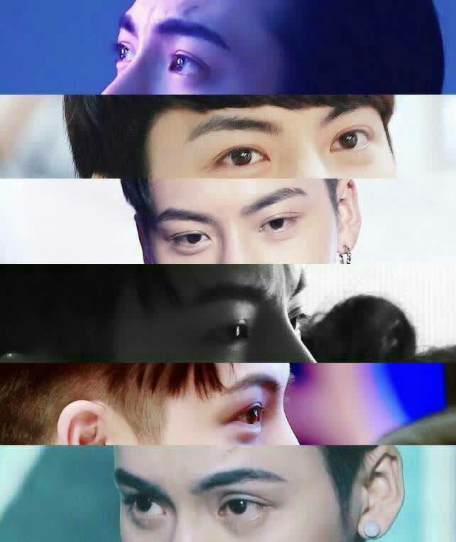 陈伟霆的眼睛天生好看