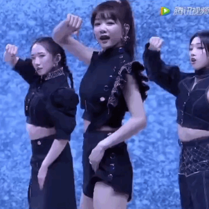 徐梦洁孟美岐!火箭少女舞担