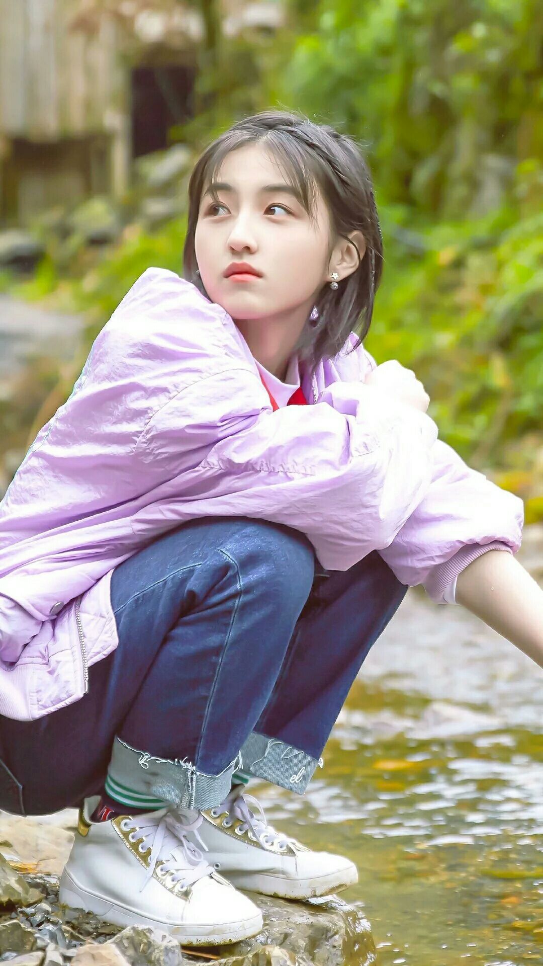 【张子枫】美图 田园少女