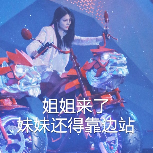 手机里的傅菁表情包