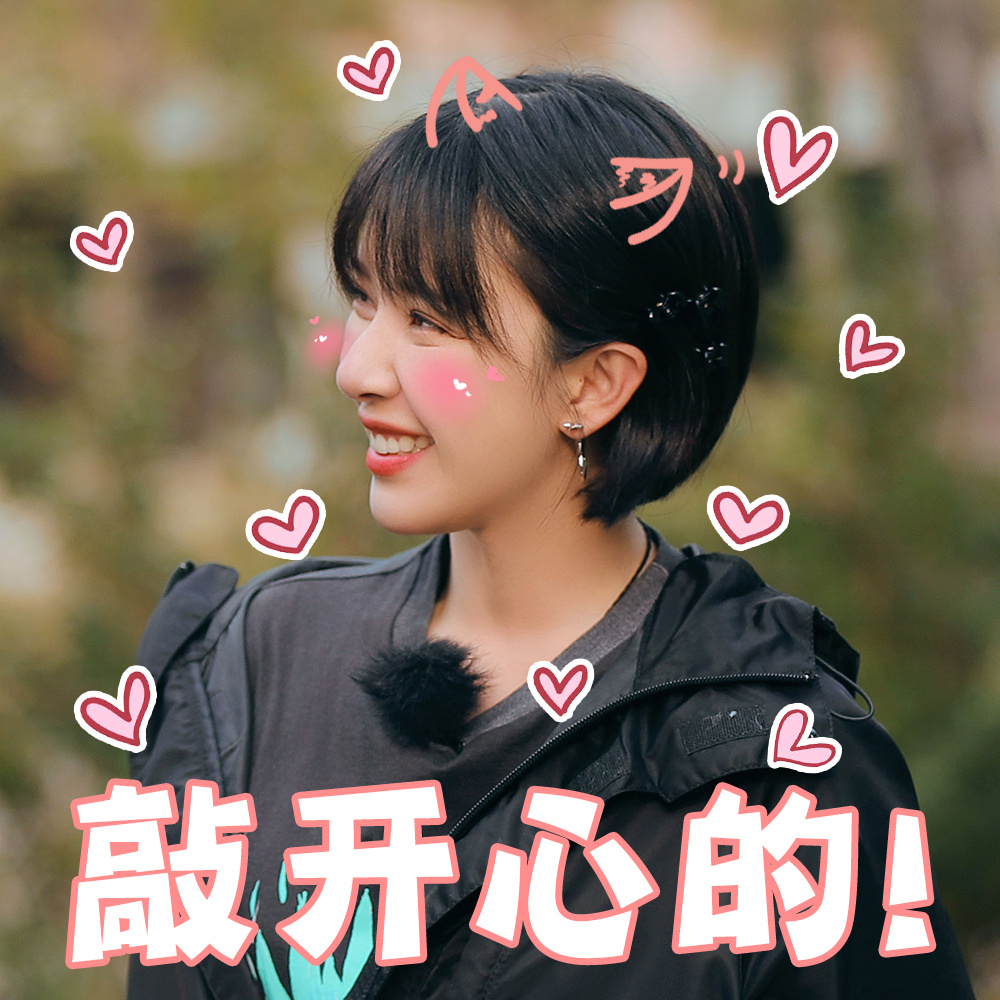 阚清子饭制表情包太可爱了