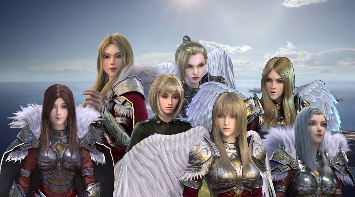 雄兵连里你最喜欢哪个天使?