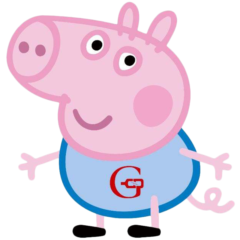 小猪乔治头像高清图片