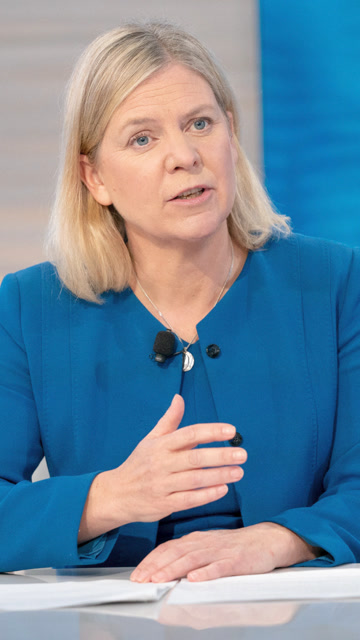 安德松再被提名瑞典首相,此前当选数小时后辞职!