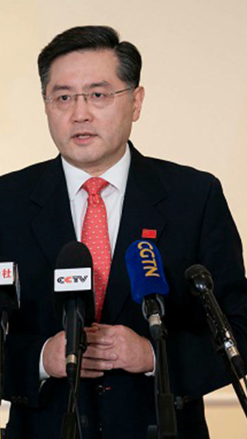 中国新任驻美大使秦刚:中美关系的大门已经打开 就不会关上