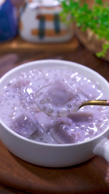 简单又好喝的芋头西米露做法