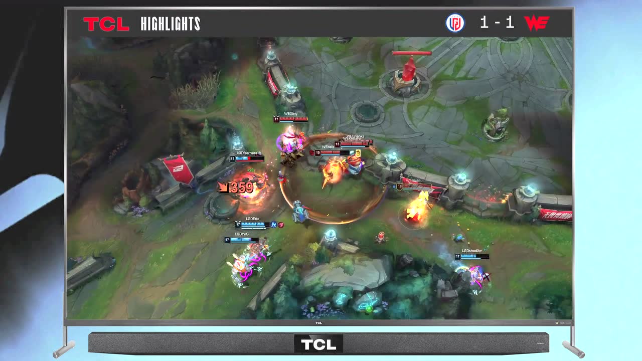 【高光时刻】FPX vs LGD 第2局
