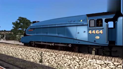 模拟火车 2016 class a4 野鸭号 蒸汽机车 试玩