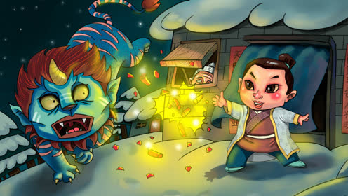 过年习俗由来的民间故事,体会祖先智慧:斗年兽