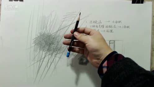 [图]央美名师讲解：素描基础教程——排线的详解