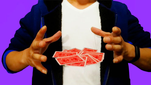 扑克牌隔空悬浮,骗过你们10年的魔术,原理居然这样简单!