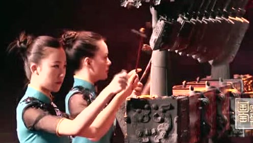 编钟版《茉莉花》，《国家宝藏》现场演奏！