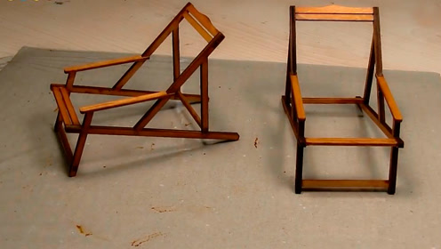 手工diy-迷你休闲折叠椅