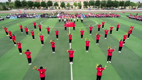 渭南中学第四届校园文化艺术周队列队形比赛