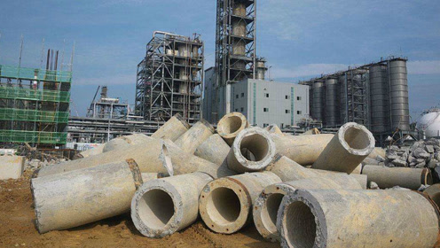 实拍国内水泥管生产线,全机械化操作,刷新了对中国制造的认知!