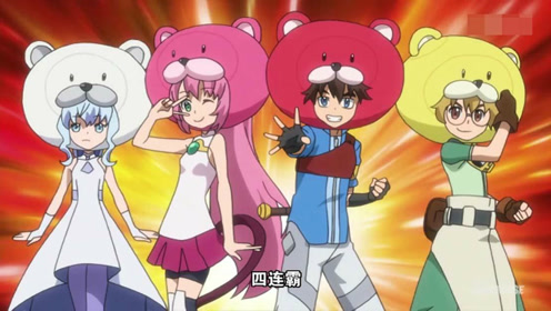 全新的超级战队诞生!高达四连霸登场,男主角的动作令人哭笑不得