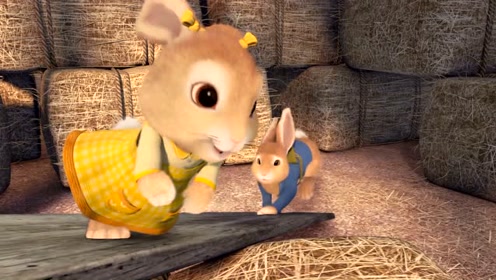 比得兔:棉球尾不听哥哥的话,跑进了新朋友家