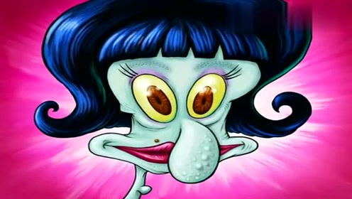 海绵宝宝:章鱼哥遇到了漂亮的章鱼妹,他会怎么表现呢?