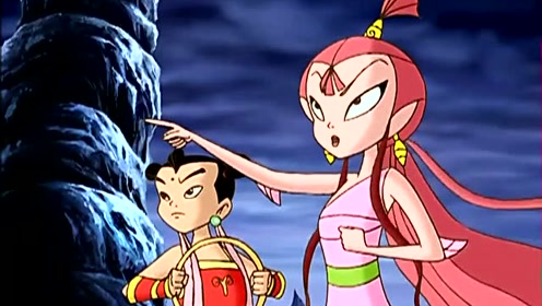 哪吒传奇:太乙真人对决石矶,哪吒和小龙女只能在旁边看着