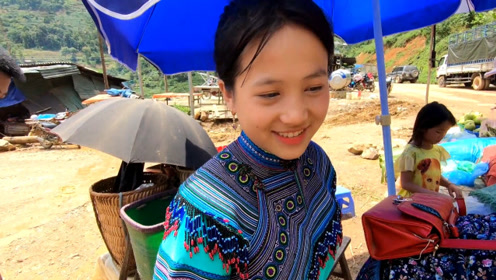 随拍越南老街省山区女孩的一天生活