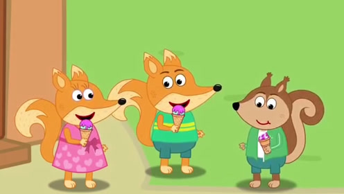 趣味益智学习:小恐龙 小狐狸趣事