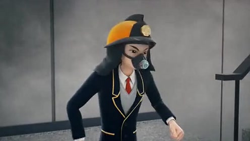 火线战警:姜以安想到爸爸说的话,冲进火灾现场救被困的孩子