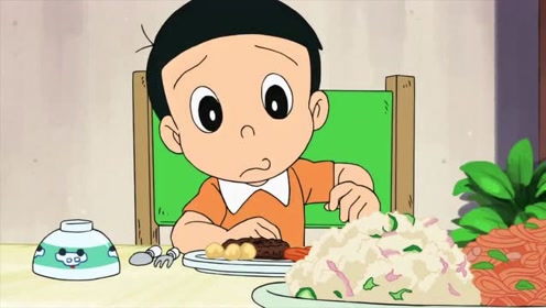 哆啦a梦:大雄回忆小时候,朋友搬家走了,感到很伤心