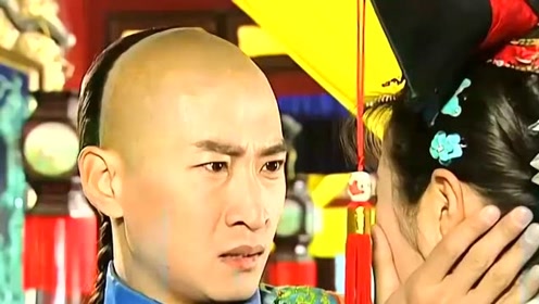 还珠格格:尔康肉麻话说了一堆情话,爱紫薇爱到心碎!成功吻上了