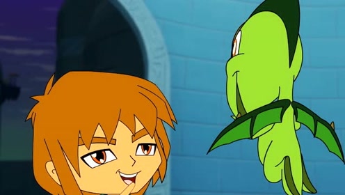 《斗龙战士1》安小达逃跑