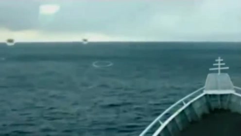 外国船员拍到的海上灵异事件：UFO海上冲浪