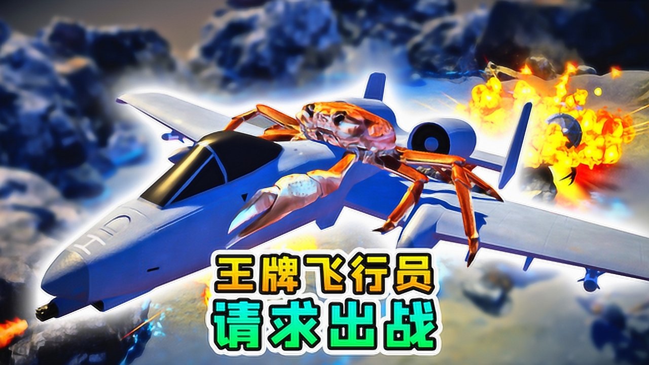 螃蟹大战23:王牌飞行员秀儿,请求出战