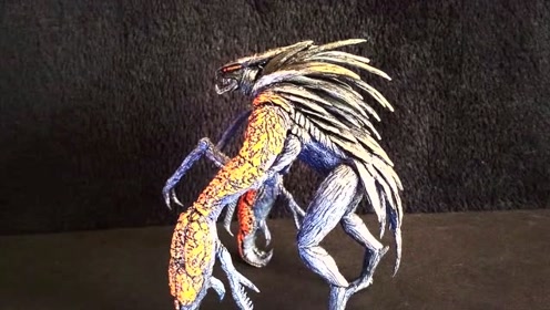 新穆托与早期基多拉手办欣赏,复古巨兽能量不可估量