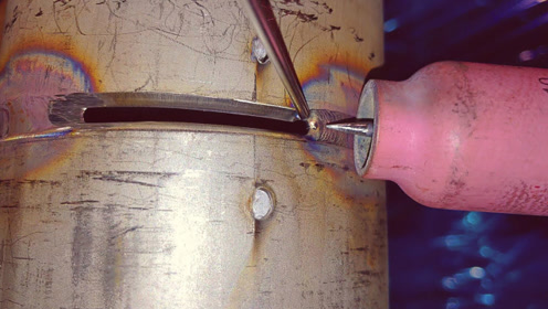 小伙学了一个月氩弧焊!这焊接技术,把自己都秀到了