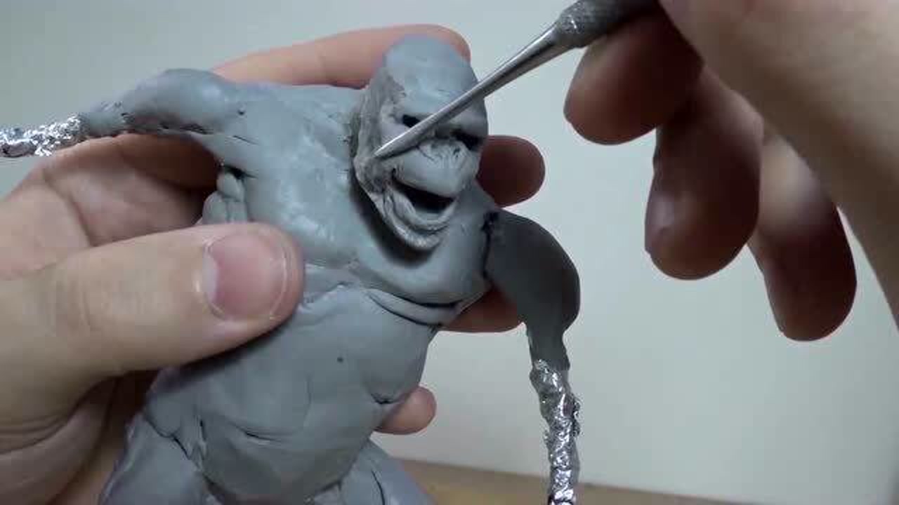 大神diy:粘土 大猩猩