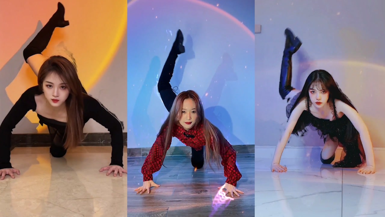 三位大神挑战徐佳琪蝎子摆尾,绝了