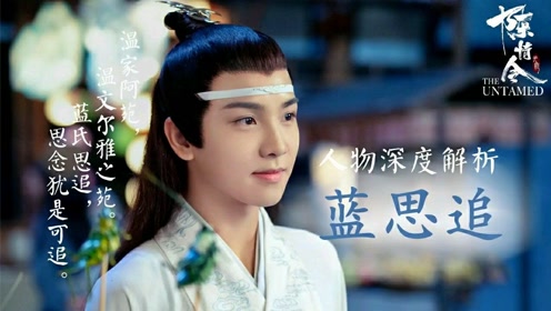 0:06:25《陈情令》人物深度解析之蓝思追:温顺明理