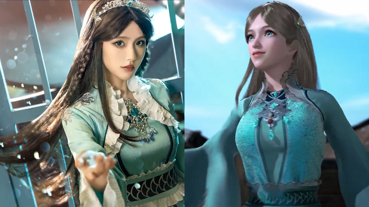 斗罗cos盘点:7位宁荣荣的真人cos,你最喜欢的是大茗音吗?