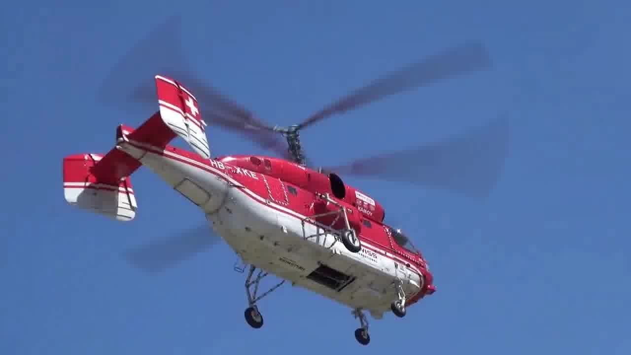 卡32直升机航模,飞得有模有样