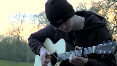 指弹吉他手eddie van der meer演奏coldplay《something just