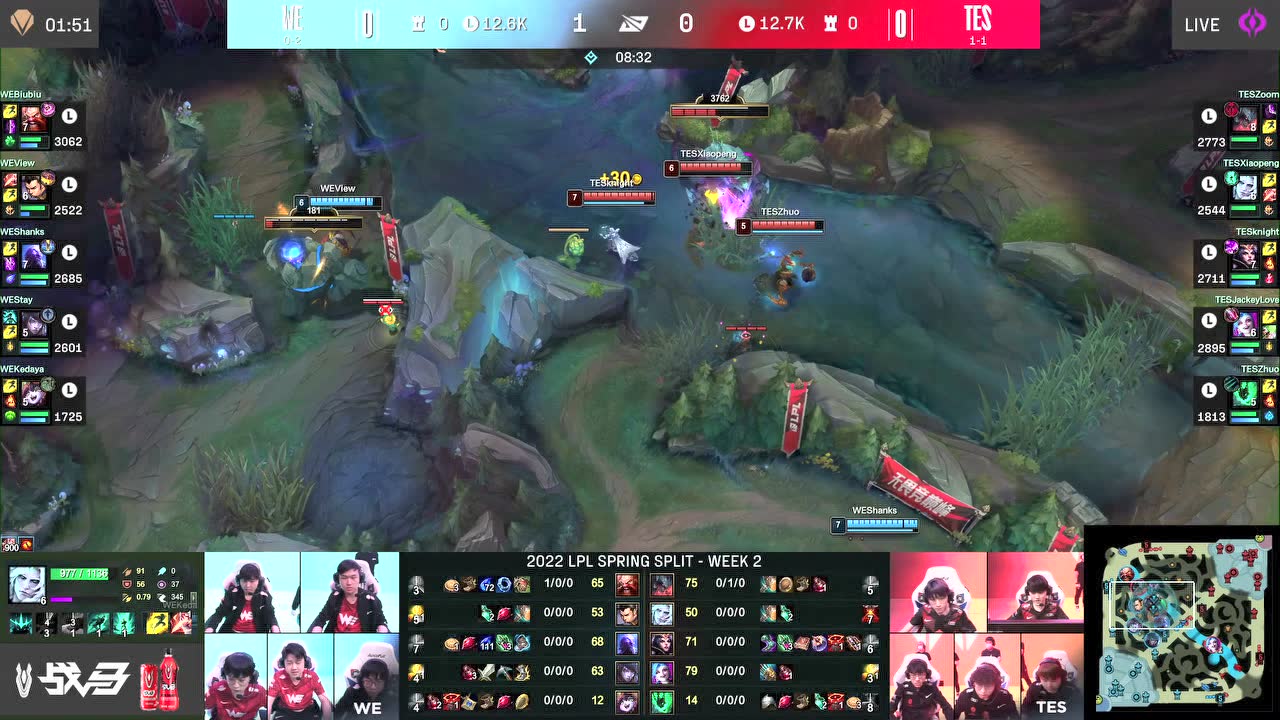 VIEW赵信一枪收下先锋 转头集火斩杀ZOOM剑魔