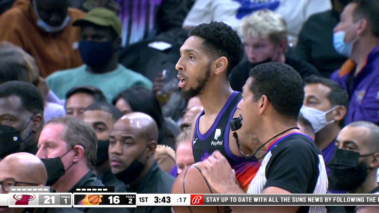 【纯享】热火vs太阳精华回放 泰勒-希罗33分热火终结太阳连胜