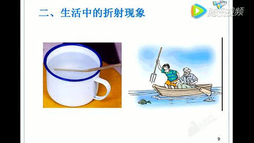 八年级物理上册第四章 光现象4 光的折射