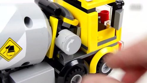 60018  积木砖家乐高lego city cement mixer- lego spe