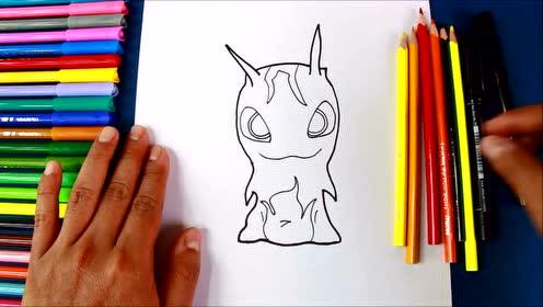 教你画——斯拉格精灵之伊佛纳斯精灵波比