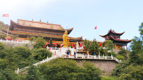 西北高原首刹 青海大通老爷山感应寺