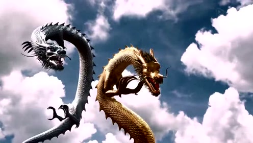 雌雄双锏被龙纹枪打出原形,竟然变成两条巨龙和两条蛟蛇