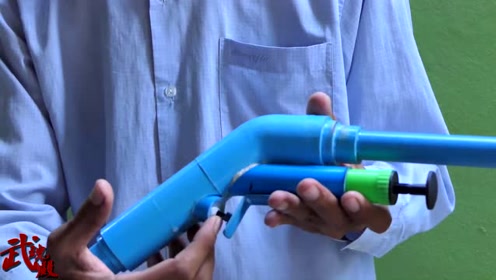 小而强大的pvc酒精枪