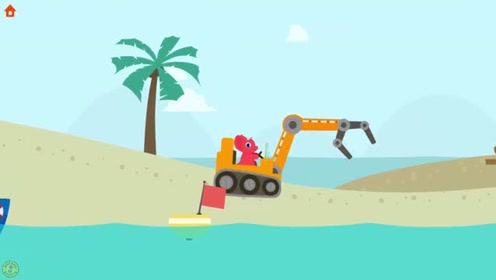 恐龙挖掘机2-孩子卡车模拟游戏